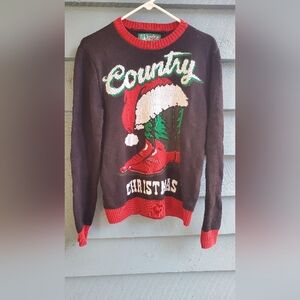 Country Christmas Sweater